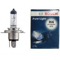 Лампа накаливания H4 12V 60/55Вт Bosch pure light