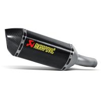 Глушитель Akrapovic slip-on 4-1 для Honda CB/CBR 600 F 07-13 карбон
