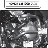 Дуги защитные Givi на Honda CBF 1000 / ABS (2006-2009)