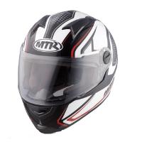 Шлем интеграл MTR S-5 белый/черный/красный
