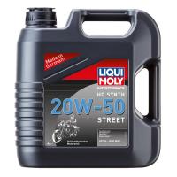 Масло моторное Liqui Moly Motorbike 4T HD Synth 20W50 Street (Синтетическое) 4л.