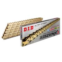 Цепь DID 525-102 ZVM-X2 Super Street Gold&Gold X-Ring ZJ