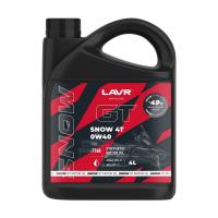 Масло моторное LAVR Motoline GT Snow 4T 0W40 (Синтетическое) 4л.