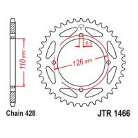Звезда ведомая (задняя) JTR1466-44