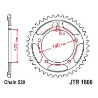 Звезда ведомая (задняя) JTR1800-43ZBK