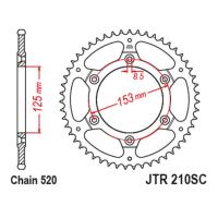 Звезда ведомая (задняя) JTR210-51SC