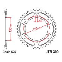 Звезда ведомая (задняя) JTR300-42ZBK