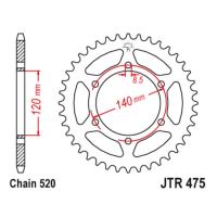 Звезда ведомая (задняя) JTR475-44