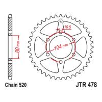 Звезда ведомая (задняя) JTR478-43ZBK