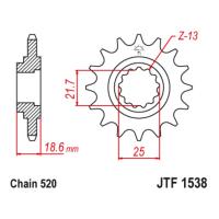 Звезда ведущая (передняя) JTF1538-15RB