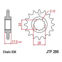 Звезда ведущая (передняя) JTF295-15RB