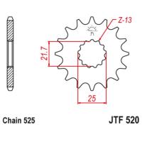 Звезда ведущая (передняя) JTF520-15RB