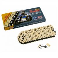 Цепь CZ Chains 525 SDZZ Gold - 124 (Active-Ring, усиленная)