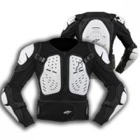Черепаха Alpinestars Bionic черно-белая р.L
