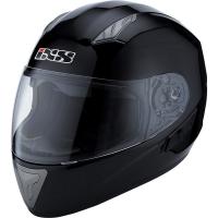 Шлем интеграл IXS HX 1000 черный глянец с солнцезащитным доп. визором
