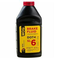 Тормозная жидкость WOG DOT 4 SL6 0.5л.